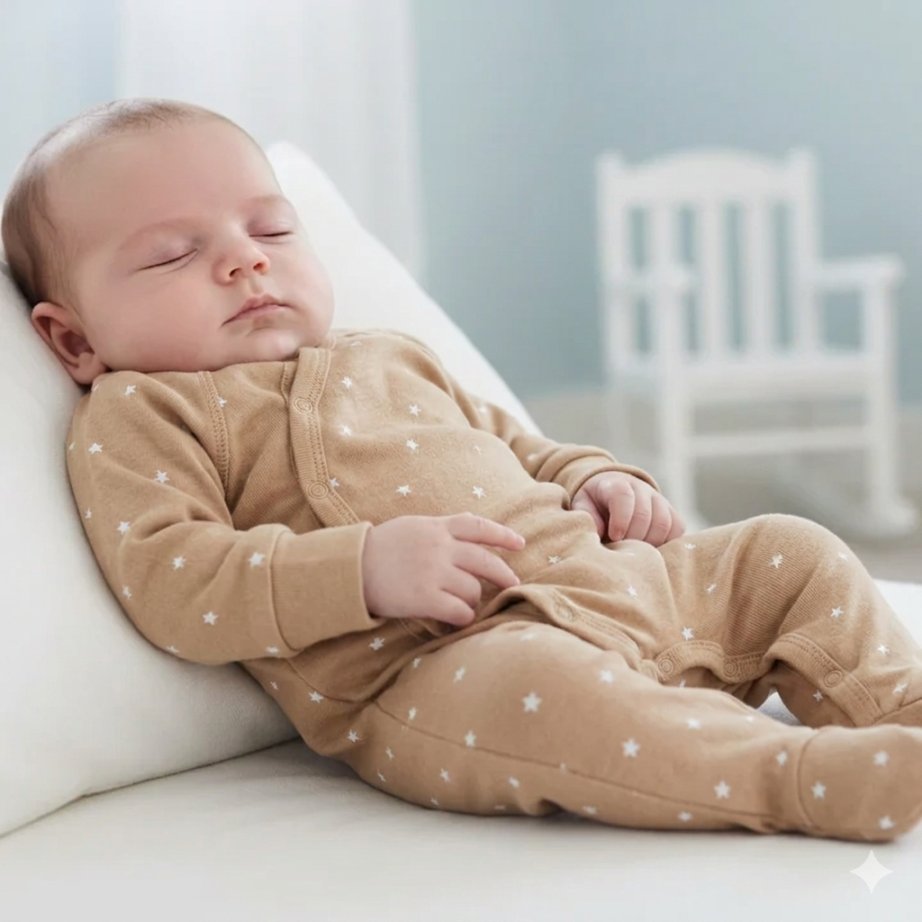 Sleepsuit Outseam - Brown