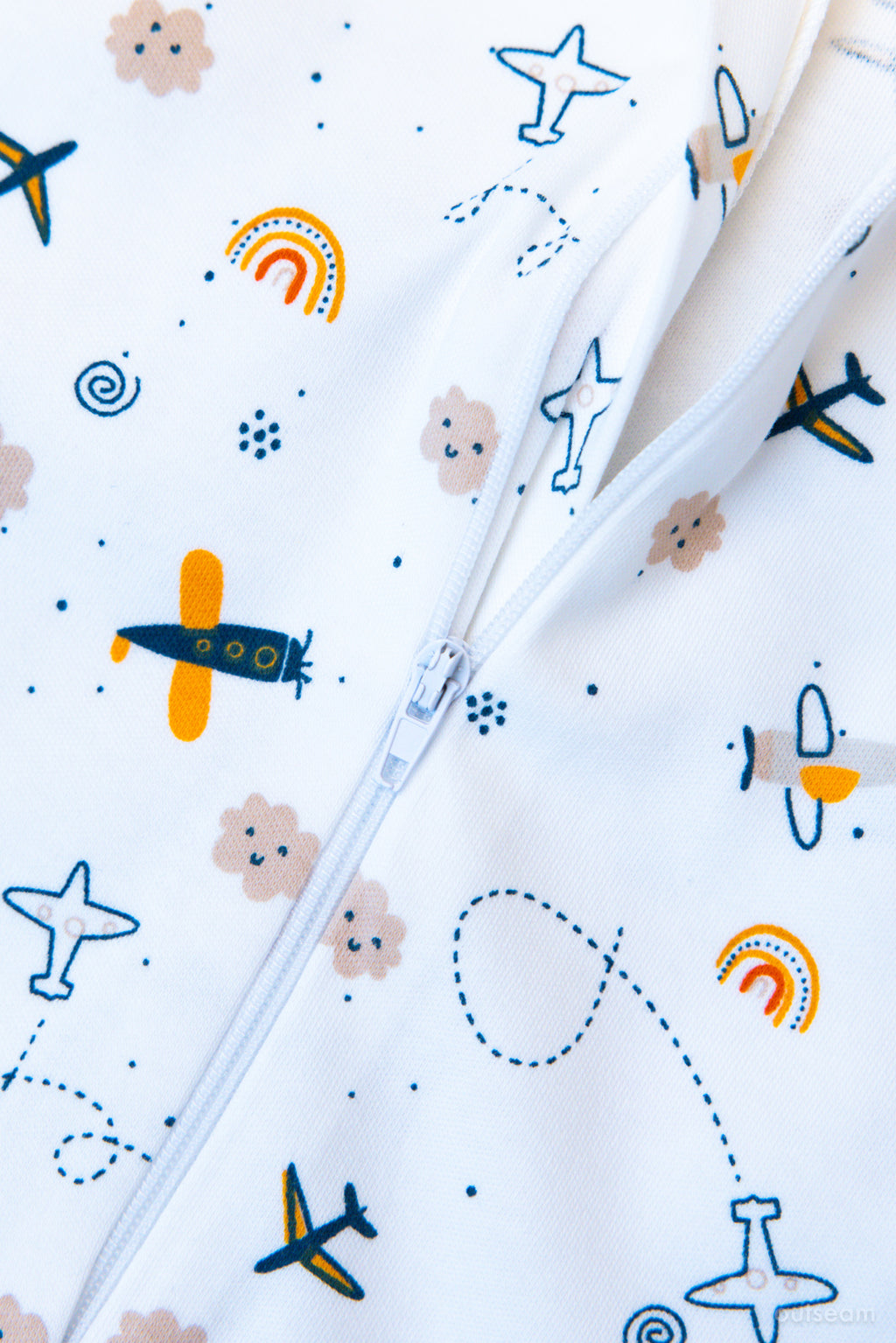 Outseam Newborn Sleep Cocoon Airplane — detail view 4