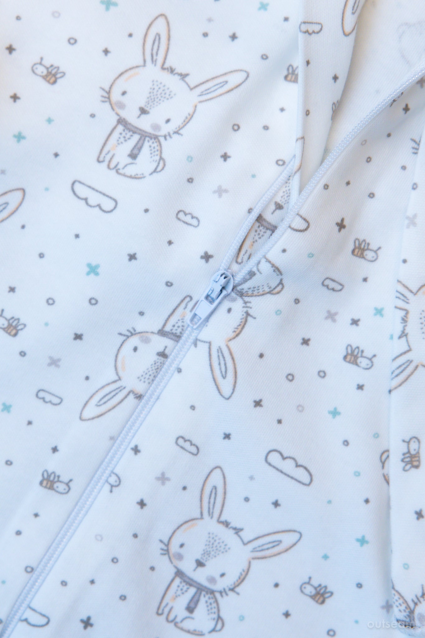 Outseam Newborn Sleep Cocoon Rabbit — detail view 4